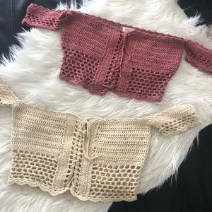 Crochet tops